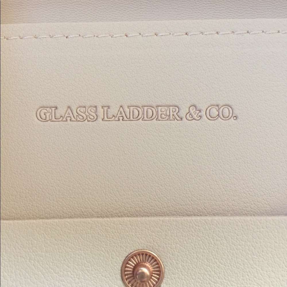 Glass Ladder & Co Vegan Leather Clutch Portfolio